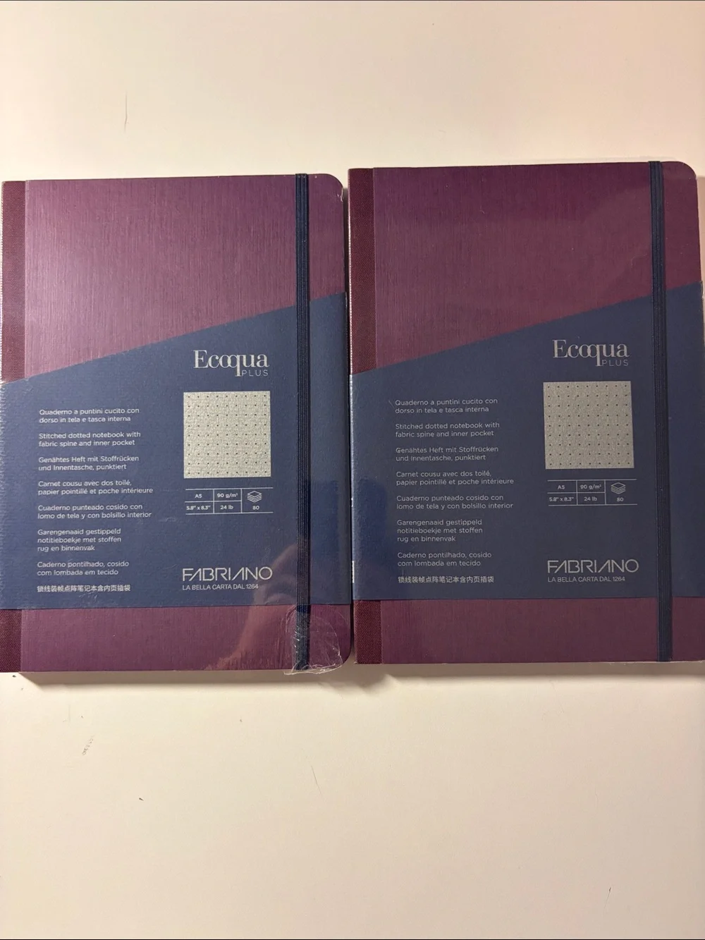 Set Of Cavallini & Co, Fabriano Ecqua Notebooks NWT